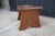 Antique Mahogany Gothic Revival Footstool Step Stool Bench Seat Ottoman 15" For Sale - Image 10 of 10