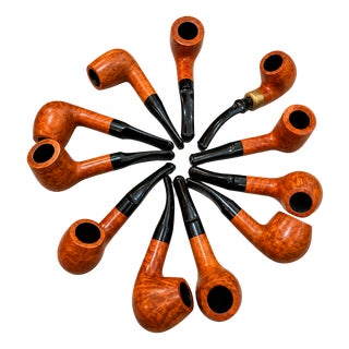 German Oldenkott Pipes, 1970s, Set of 10 For Sale