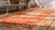 Orange 1920s Orange Medallion Rustic Central Asian Chinese Khotan Carpet 4' X 7' Handknotted Wool Rug For Sale - Image 8 of 8