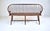 Wood Vintage Hale of Vermont Windsor Spindle Back Prosper's Bench or Settee For Sale - Image 7 of 13