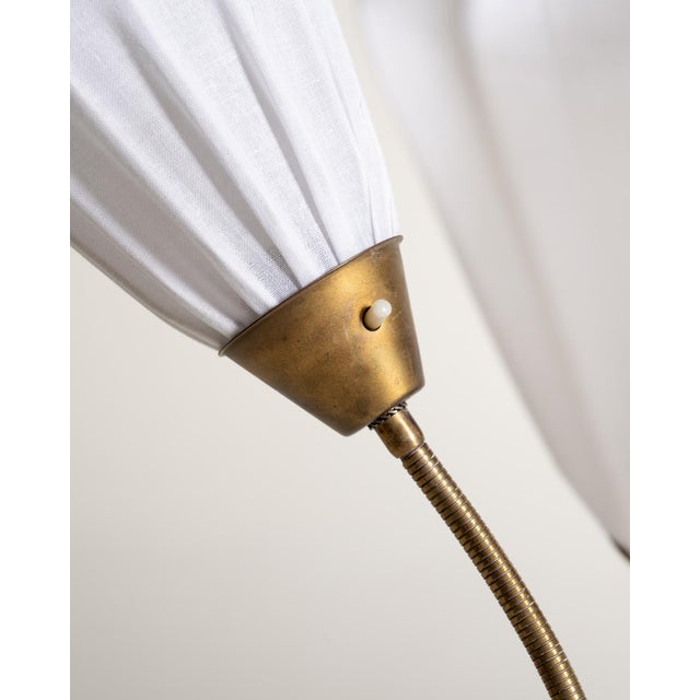Swedish Three-Light Floor Lamp, 1950s For Sale - Image 13 of 14