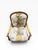 Wood 1990s Ethan Allen French Provincial Louis XV Style Armchair With Floral Upholstery For Sale - Image 7 of 16