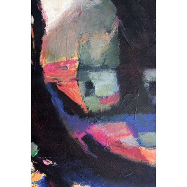 Ali Shamsi, Flower, 2008, Oil on Canvas For Sale - Image 3 of 9