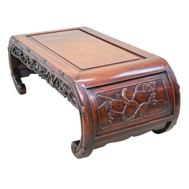 Dating from the 19th century, this extremely attractive Oriental hardwood table is a particularly decorative example of...