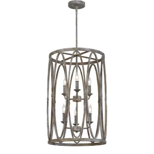 Sean Lavin by Visual Comfort Studio Patrice Tall Hanging Shade, Deep Abyss