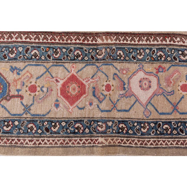 Brown Persian Sultanabad For Sale - Image 8 of 10