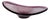Sculptural Snits Bowl in Rose Gold Mouth-Blown Glass attributed to Lotte Petterson for Ikea, Sweden, 2000s For Sale