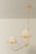 Hudson Valley Lighting Hudson Valley Lighting Dekalb 48 in. 3 Light Chandelier in Vintage Gold Leaf Finish For Sale - Image 4 of 8