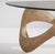 Here I'm offering a beautiful coffee table from Italy: The more refined Noguchi table variant in stone-patinated wood –...