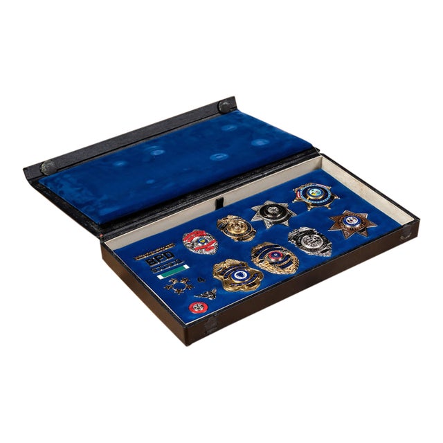 Blackinton Law Enforcement Badge Salesman Sample Set For Sale