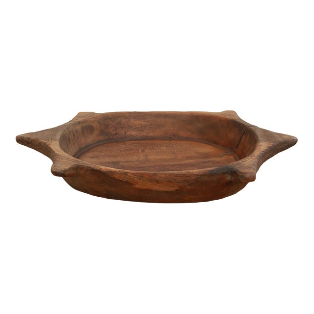 Organic Modern Wood Tray For Sale