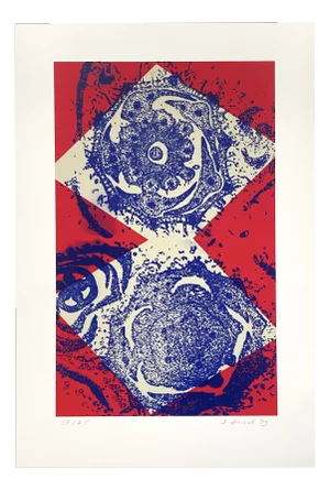 Dieter Haack, Composition, Original Silkscreen, 1993