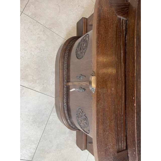Brown Antique Altar Cabinet For Sale - Image 8 of 18