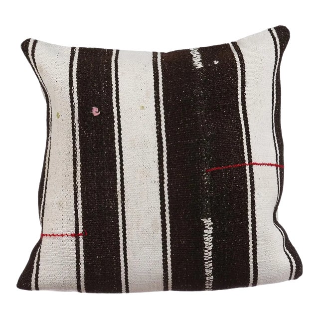 Striped Kilim Pillow Cover For Sale