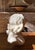 Antique Alabaster Sculpture of Two Intertwined Female Busts For Sale - Image 11 of 18