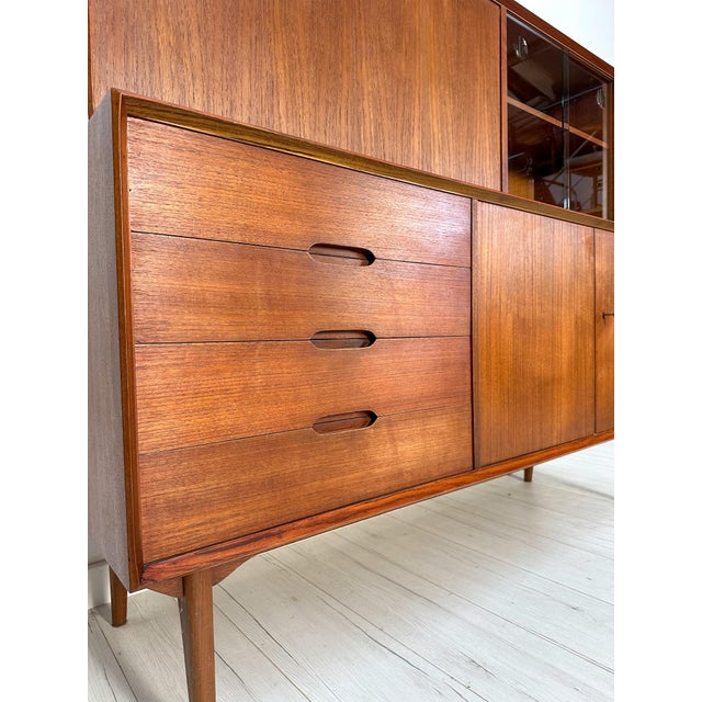 Mid-Century Teak Sideboard by Rex Raab for Wilhelm Renz, 1960s For Sale - Image 9 of 15