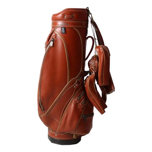 Vintage Amf Hogan Golf Bag With Club Covers For Sale