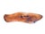Handcrafted Live Edge Hardwood Bench in the Style of Appalachian Folk Art For Sale - Image 4 of 12
