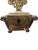 Metal Pair of Vintage French Rococo-Style Figural Three-Light Candelabras With Marble Bases For Sale - Image 7 of 8