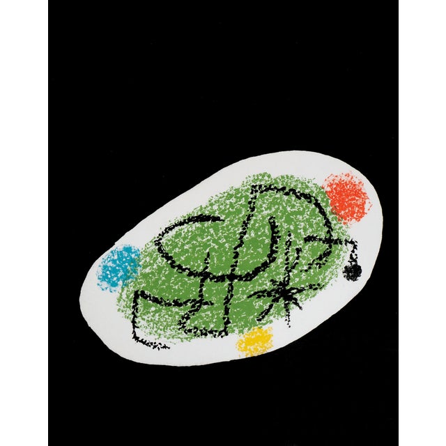 Modern Joan Miro, Three Pockets of Color, 1968, Original Lithograph For Sale - Image 3 of 5