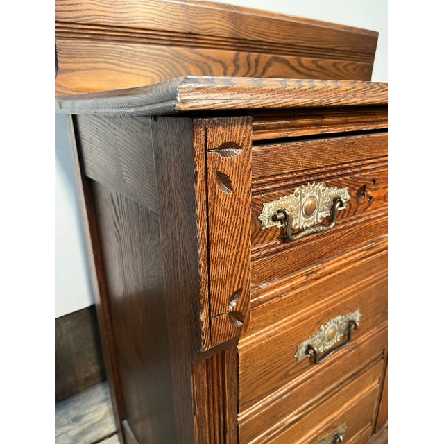 1900 Antique Eastlake Commode For Sale In Boston - Image 6 of 12