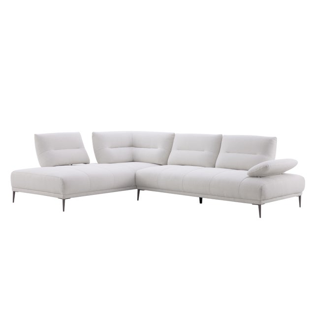 The Manhattan Sofa brings a tailored, modern profile to the classic L-shaped sectional. Upholstered in high-performance...