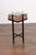 Early 21st Century Contemporary Side Table with Antique Italian Red Brick Top and Custom Iron Base For Sale - Image 5 of 9