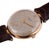 Vintage Patek Philippe Geneve Calavatra manual-wind wristwatch in 18K yellow gold featuring a 35mm round case with...