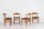 Danish Dining Chairs in Oak by Henning Kjærnulf for EG Møbler, 1970s, Set of 4 For Sale - Image 4 of 15