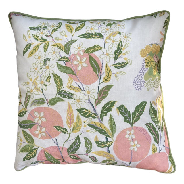 Schumacher Citrus Garden Pillows For Sale