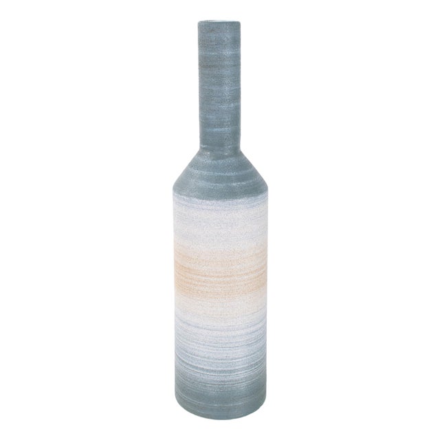 Drift Tide Long Neck Vase Small For Sale
