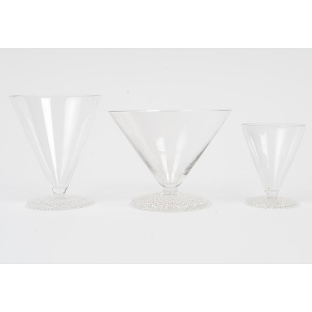 1930s Tokyo Pressed Glass Service by René Lalique for Lalique, 1930, Set of 19 For Sale - Image 5 of 5