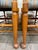 Blue Vintage Colonial Style Spindle Back Upholstered Dining Chairs - Set of 4 For Sale - Image 8 of 13