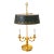 Regency Style Brass Bouillottee Tole Metal Lamp For Sale
