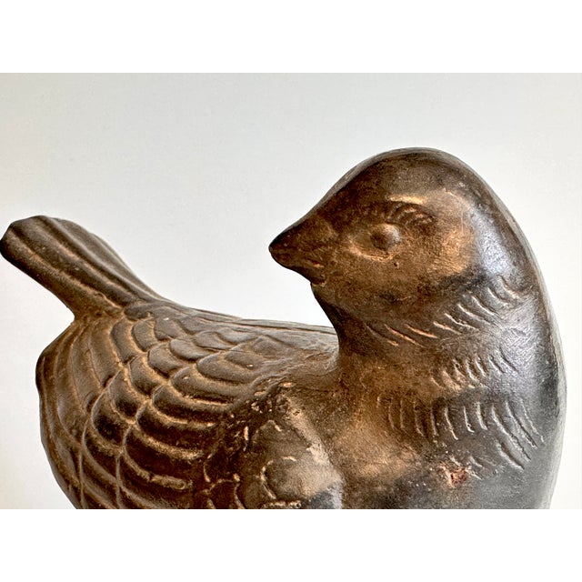 Boho Chic Bird Figurine in Metal, South America, 1960s For Sale - Image 3 of 10