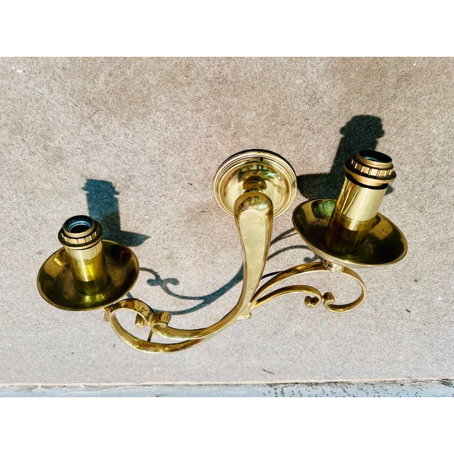 Bronze Wall Lights, 1900s, Set of 2 For Sale - Image 3 of 6