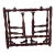 Antique French Wall Hat & Coat Rack For Sale