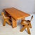 Mid-Century Ash Dining Table attributed to Mario Marenco, 1980s For Sale - Image 4 of 9