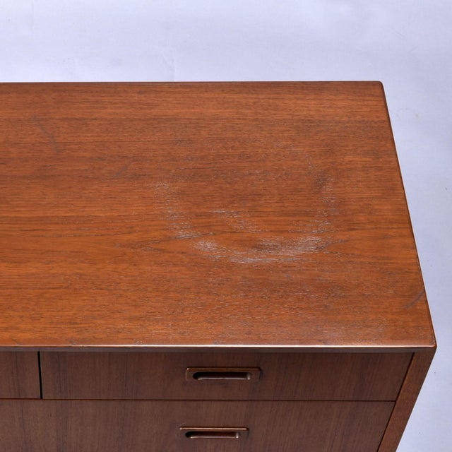 Danish Modern Teak Chest of Drawers by Lyby Mobler, 1960s Design For Sale - Image 11 of 13