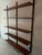 Wall mounted vintage Mid Century Modern Shelving Unit. Pictured with 10 shelves, but actually 11 available so that shelves...