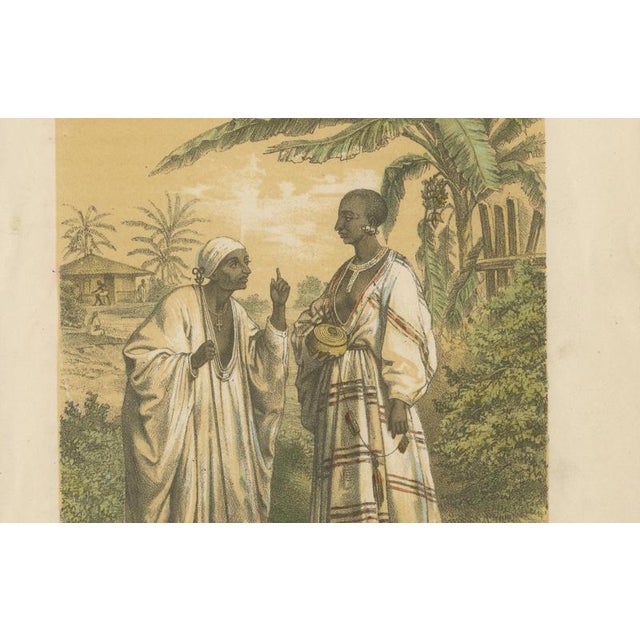 German School, Women of Shoa (Ethiopia), 1868, Paper For Sale - Image 6 of 9