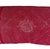This 40" x12” Red and White Linen Block Print Boho Lumbar Pillow features a geometric bohemian pattern in a rectangular...