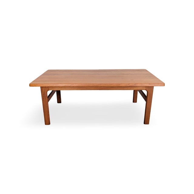 Mid-Century Teak Coffee Table from Niels Bach For Sale - Image 9 of 9