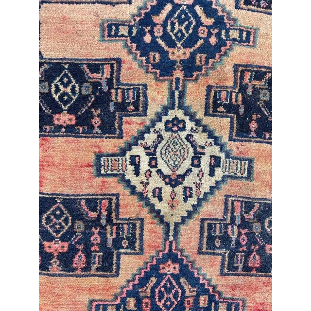1940s Small Vintage Senneh Rug For Sale - Image 5 of 16