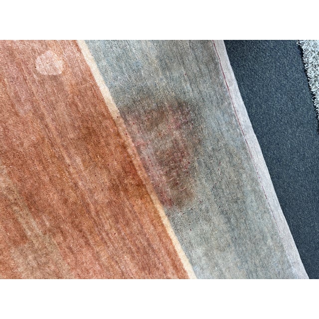 6ft 1in × 9ft 4in Post Modern Geometric Area Rug For Sale In San Francisco - Image 6 of 12