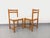 Set of Pine Chairs with Fabric Seats, 1970s For Sale - Image 13 of 18