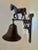 Metal Hanging Doorway Entry Shoppe Bell with Horse For Sale - Image 7 of 13