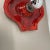 Red Ceramic Fat Lava Wall Lights from Hustadt Lights, Germany, 1970s, Set of 2 For Sale - Image 14 of 18