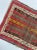 Traditional Early 20th Century Pure Wool Striped Caucasian Rug Mat 1.9 x 2.9 For Sale - Image 3 of 8