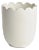 Mirabelle Scalloped Edge Cachepot For Sale